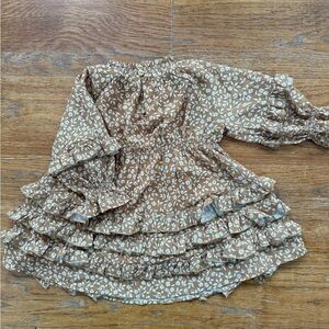 Noralee Mirabelle Toddler Floral Ruffle Dress | New With Tags